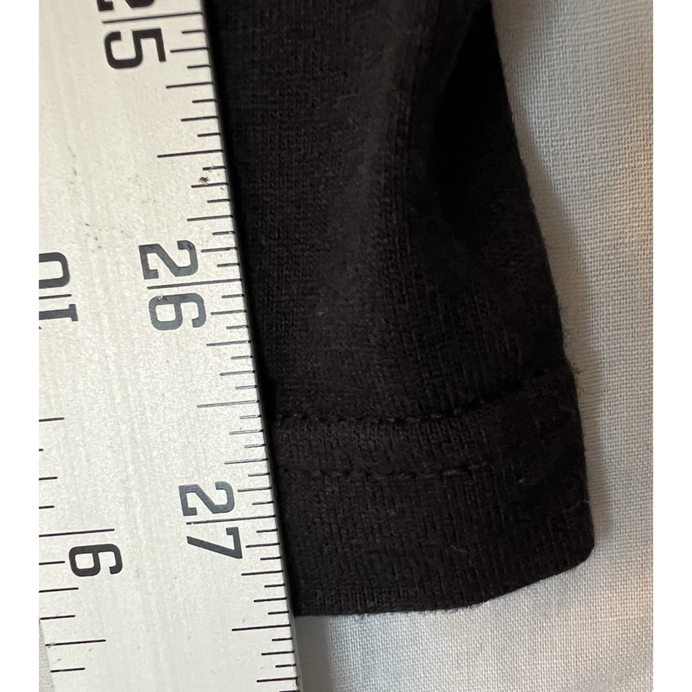 HARROD'S Black Shirt Knightsbridge Westie Terrier Dog Puppy‎ Vintage 90s Size M - Picture 6 of 7